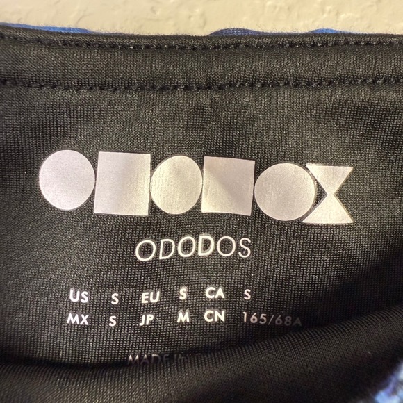 ODODOS Women's Size S Blue Abstract Print Yoga Leggings‎ - Picture 3 of 7